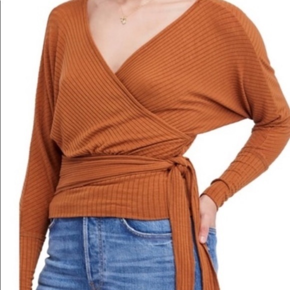 Free People Tops - Free People East Coast Wrap dolman top
